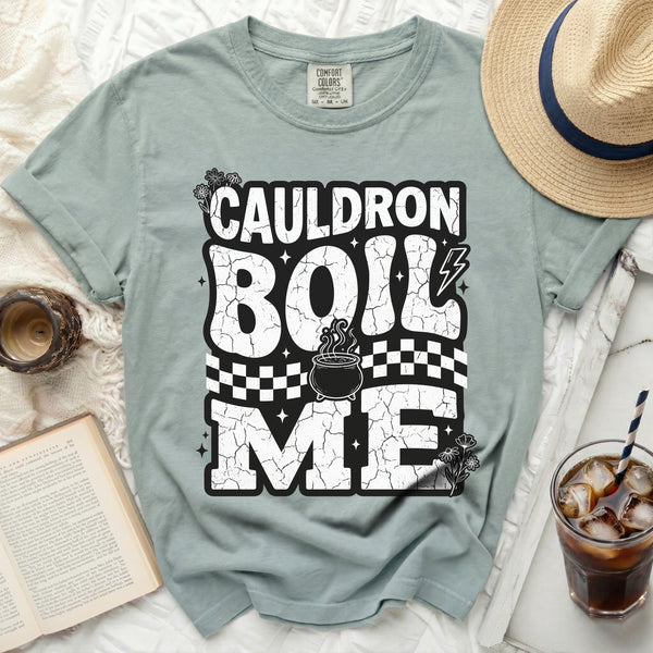 Cauldron Boil Me Vintage Tee in Bay