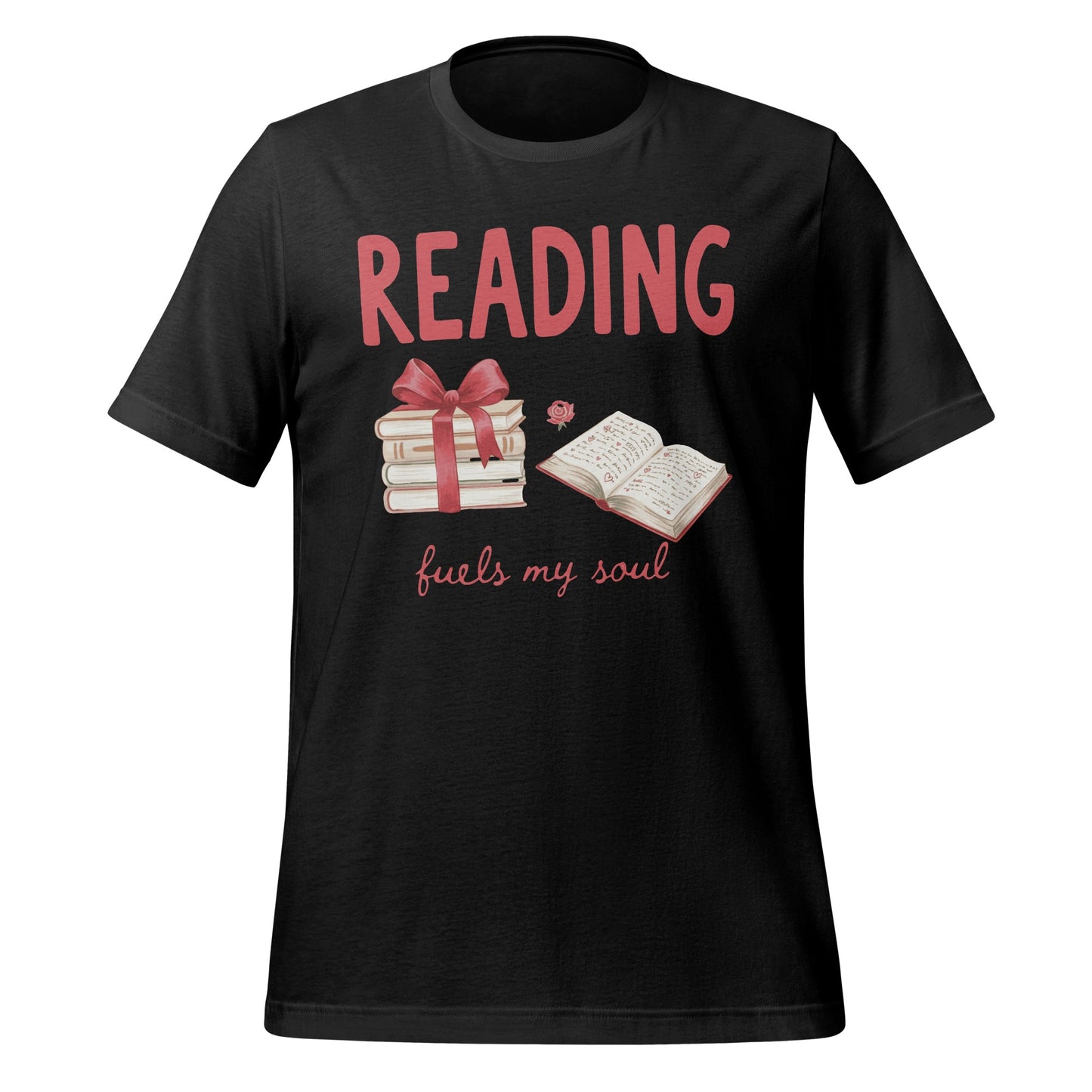 Reading Fuels My Soul Graphic T-Shirt