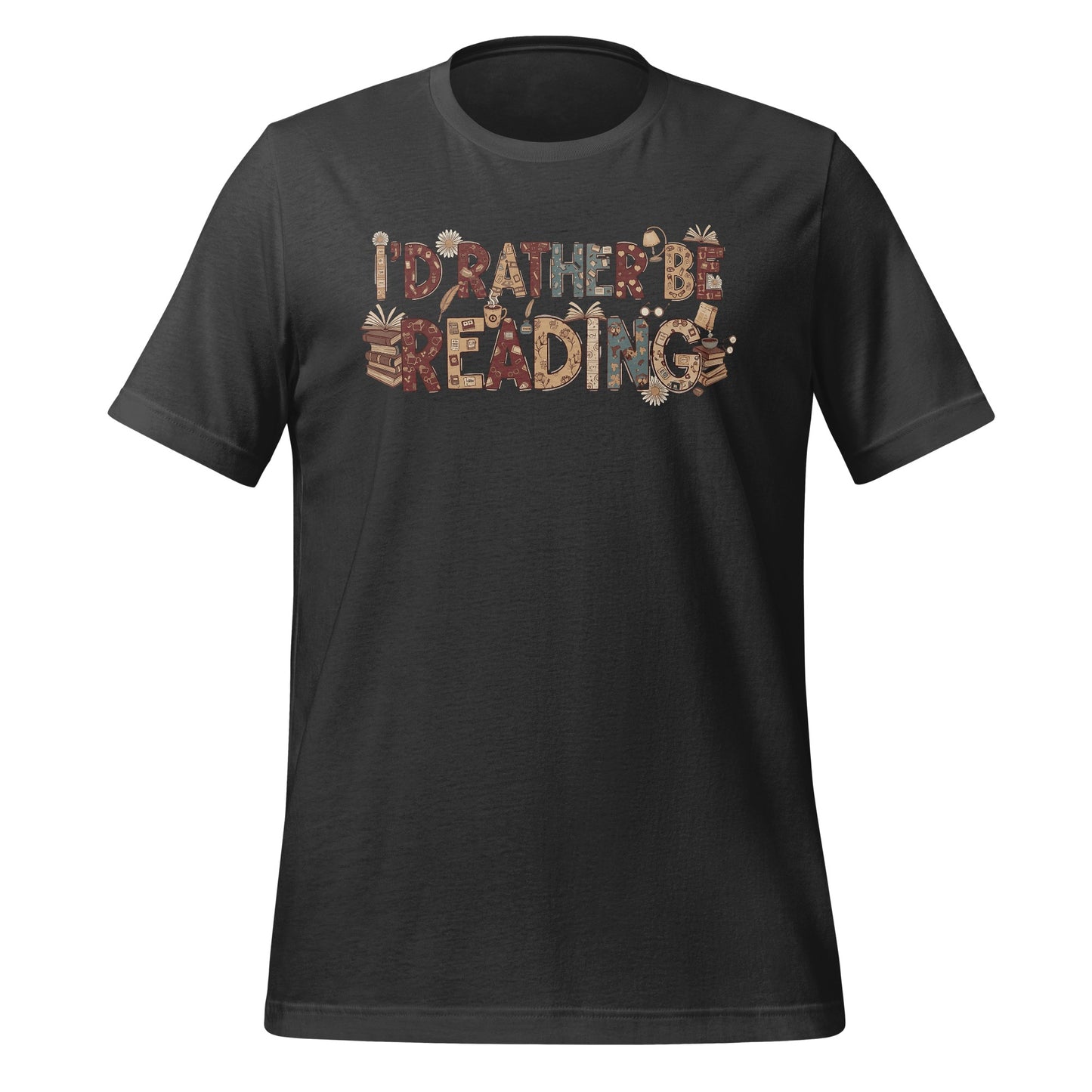 I'd Rather Be Reading Graphic T-shirt