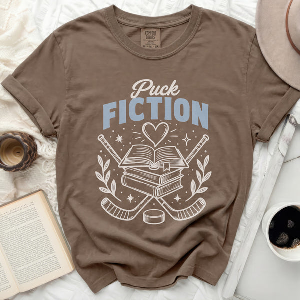 Puck Fiction Culture Clash Tee in Espresso
