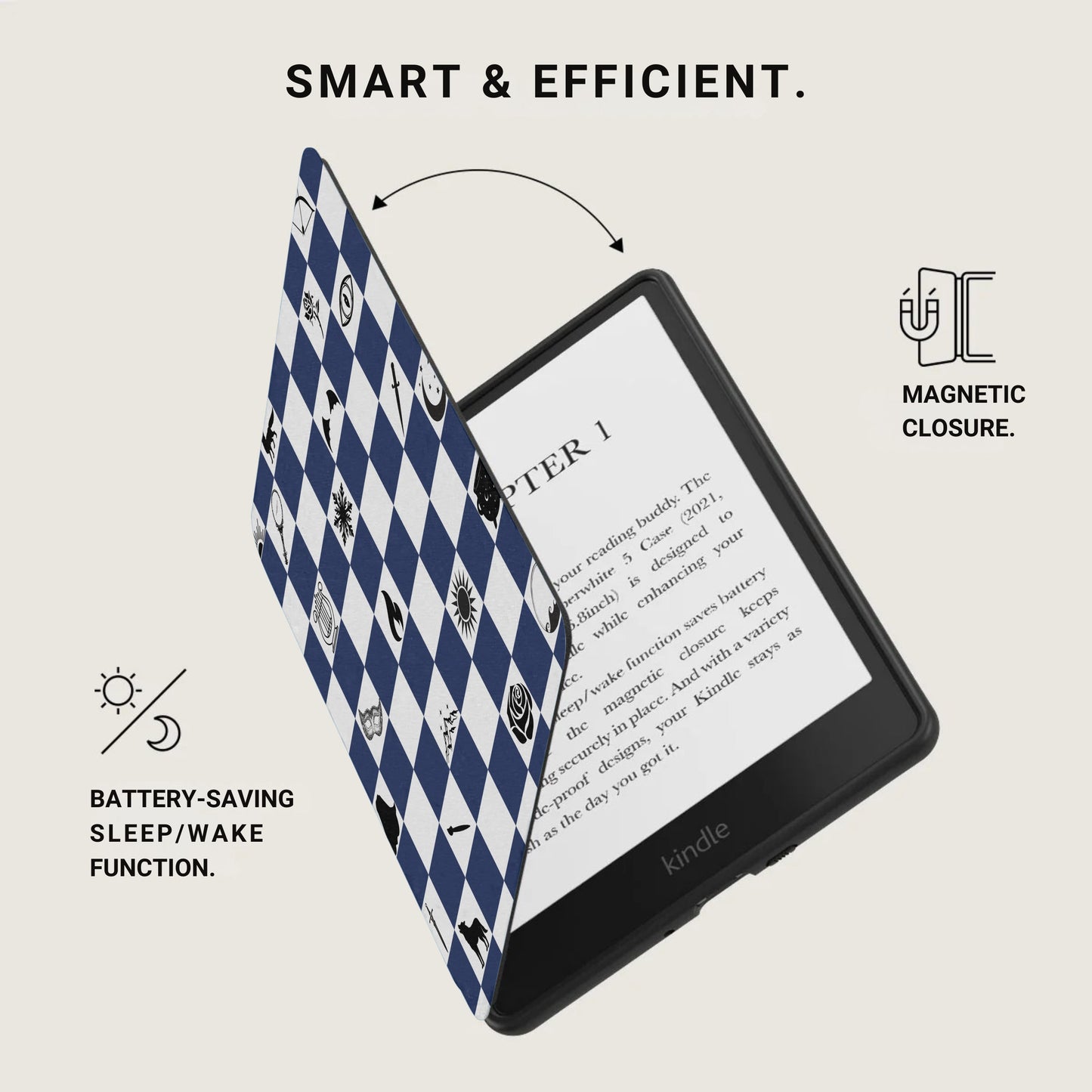 Kindle Smart Efficient Battery Saving Magnetic Cover product type