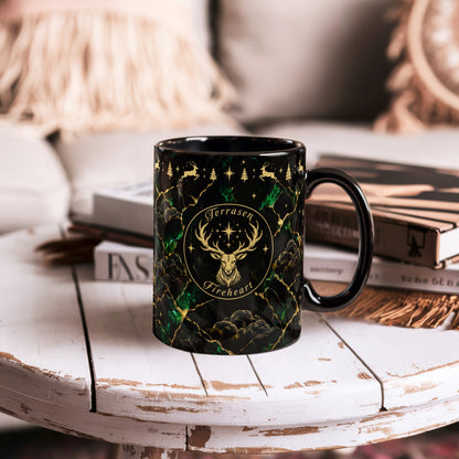Terrasen Black & Emerald Mug