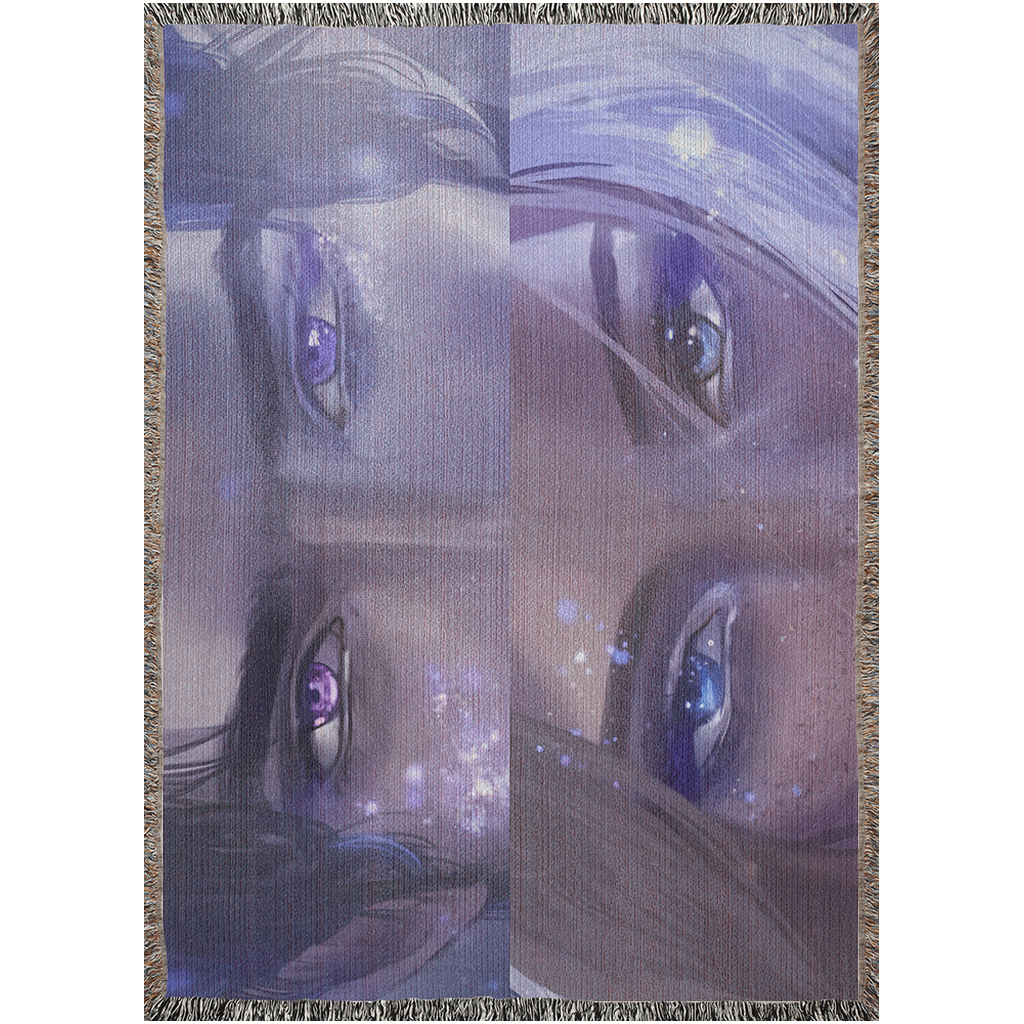 Rhysand & Feyre Eyes Blanket - Velaris Dreamscape 🌌