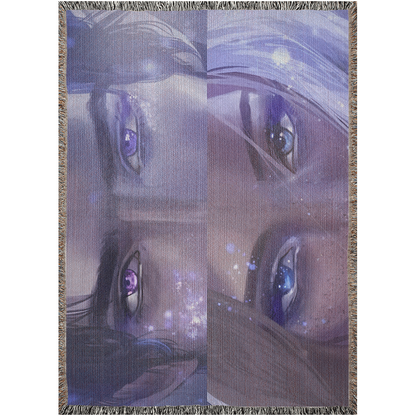 Rhysand & Feyre Eyes Blanket - Velaris Dreamscape 🌌