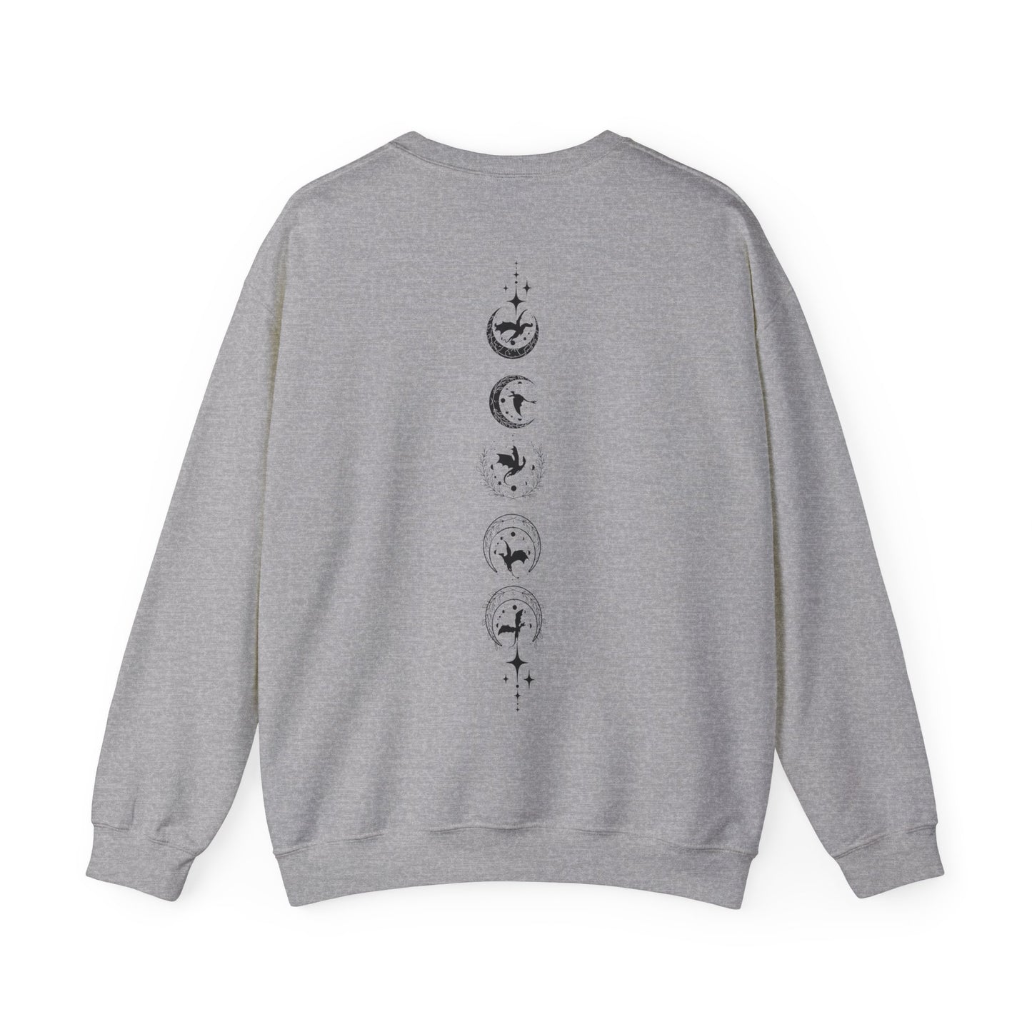Fourth Wing "Basgiath War College" Dragon Sweatshirt - MagicMerchEmporium