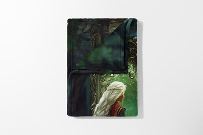 Mystical Fantasy Theme Blanket for Cozy Nights