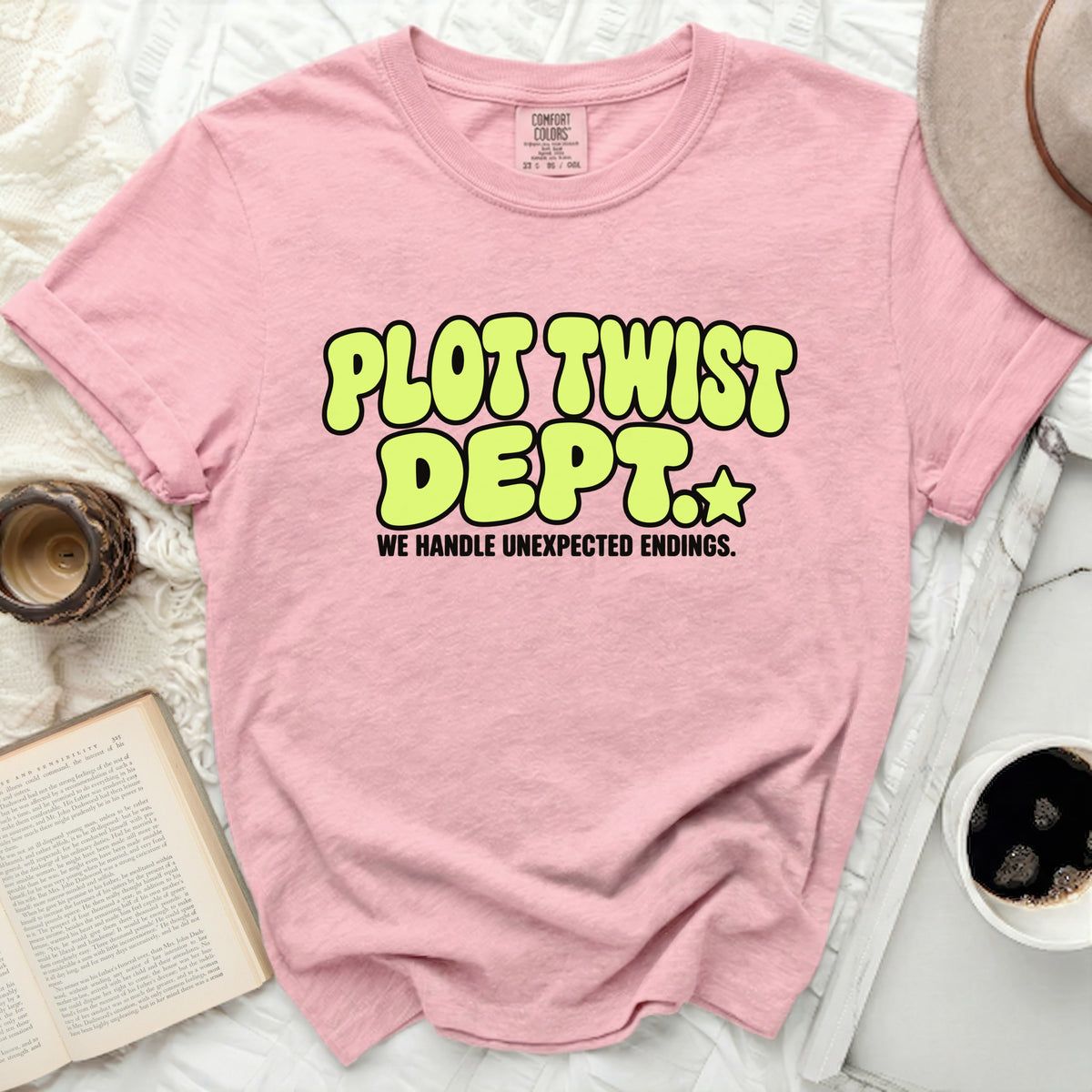 Plot Twist Dept Tee