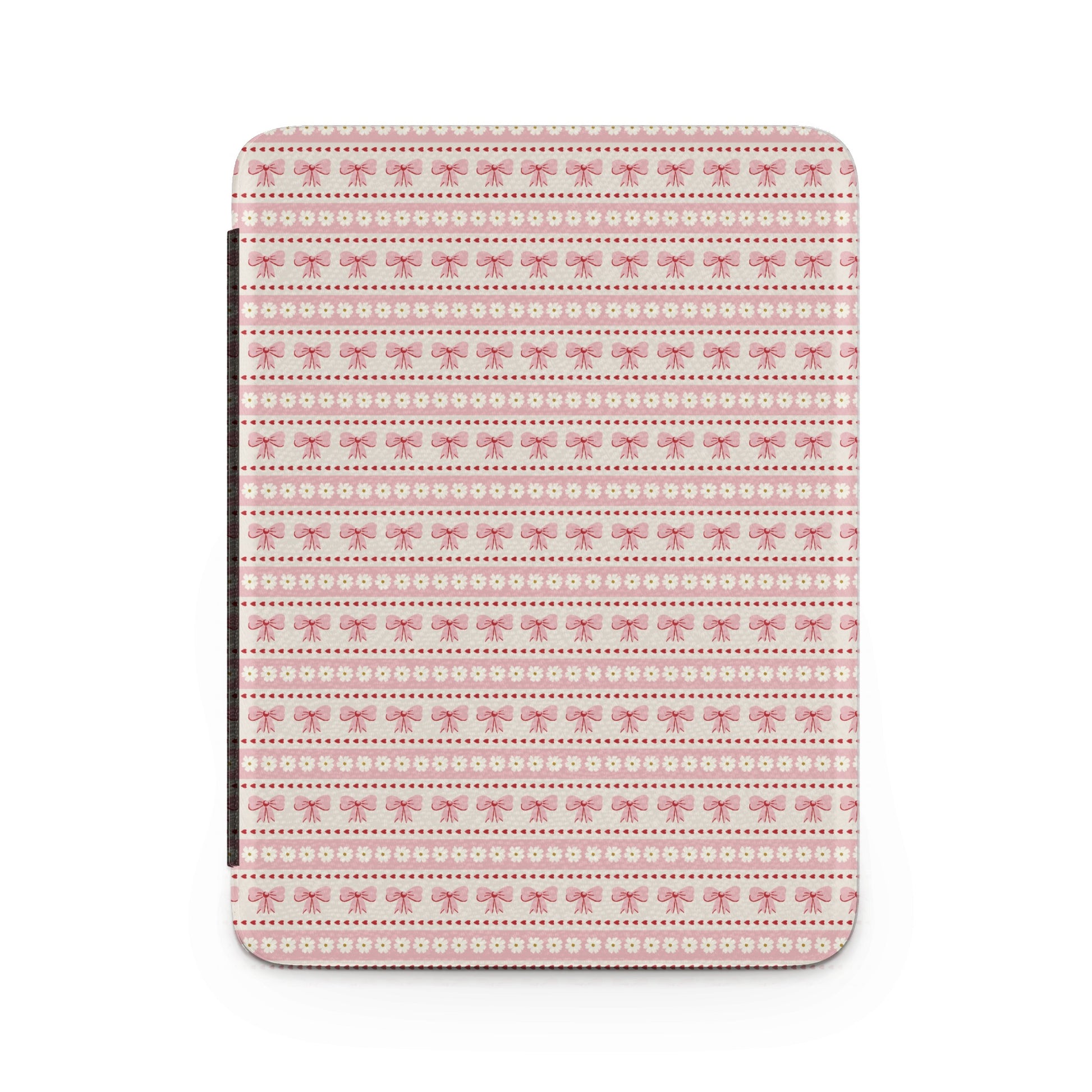 Pink Patterned Design with Bows and Flowers Sleeve