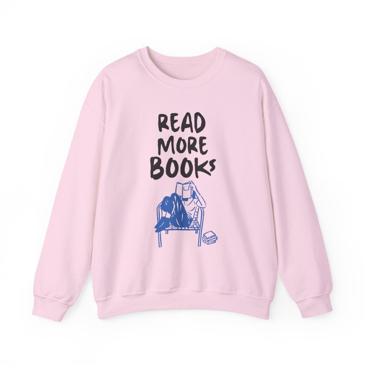 Read More Books Graphic Sweatshirt Cozy Apparel