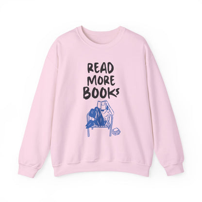 Read More Books Graphic Sweatshirt Cozy Apparel