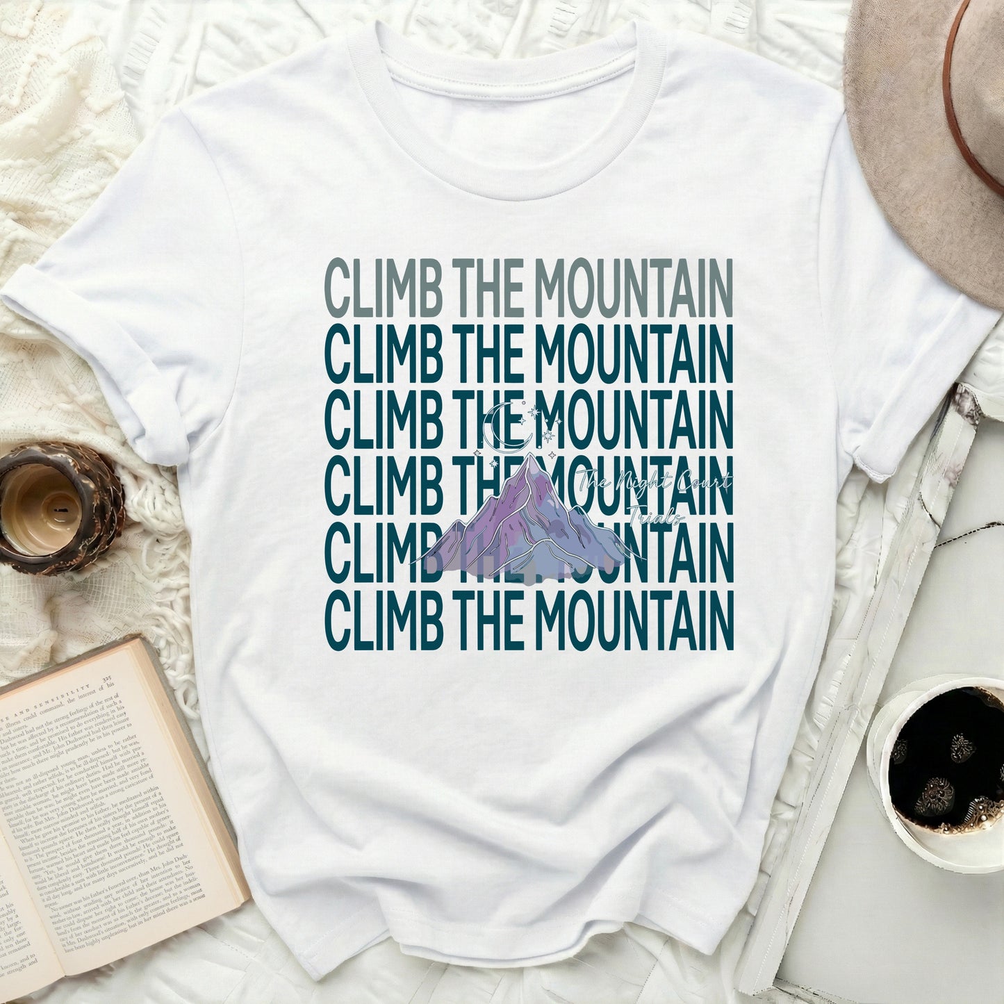 Climb The Mountain Graphic Tee Adventure Inspirational Product type

climb the mountain, mountain graphic, adventure shirt, inspirational quote, outdoor lifestyle, hiking apparel, nature lover, graphic tee, white t-shirt, exploration gear, summit quest, landscape design, travel souvenir, casual top, unique design, mountain peak, wilderness theme, positive message, motivation shirt, gift for adventurer