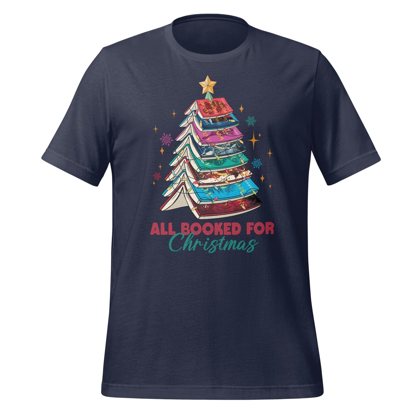 All Booked for Christmas T-Shirt