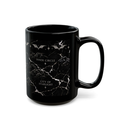 Velaris Black & Silver Mug