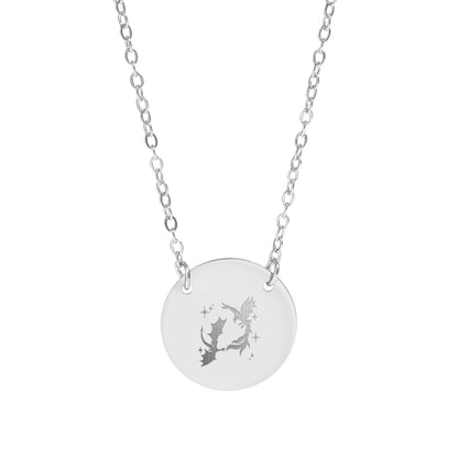 Elegant Celestial Star and Moon Necklace