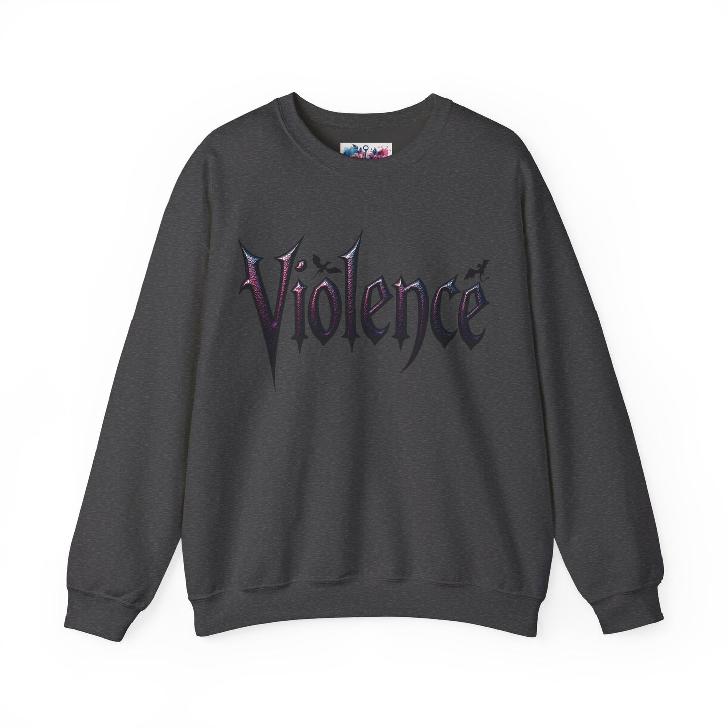 "Violence" Graphic Sweatshirt - MagicMerchEmporium