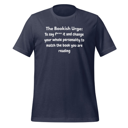 The Bookish Urge Change Personality Reading T-Shirt