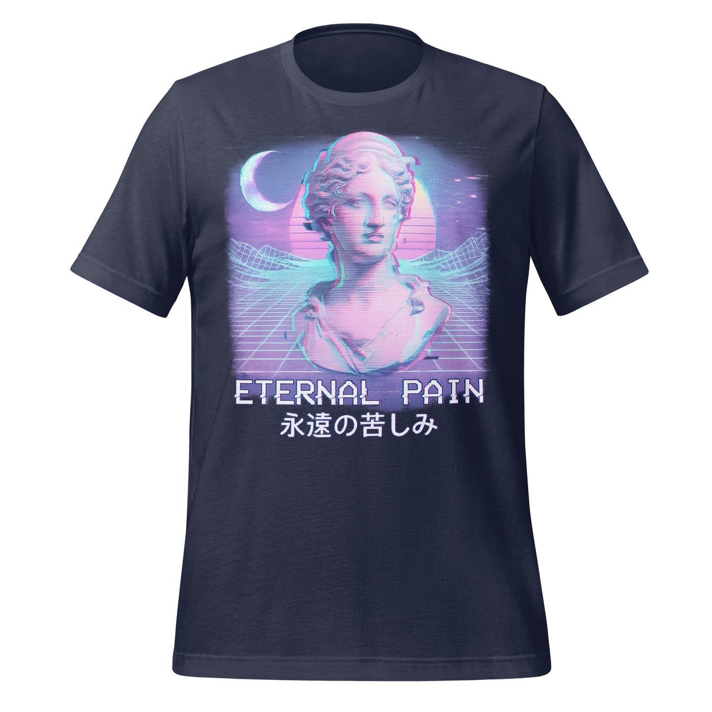 Eternal Pain Japanese Aesthetic Dark Graphic Tee