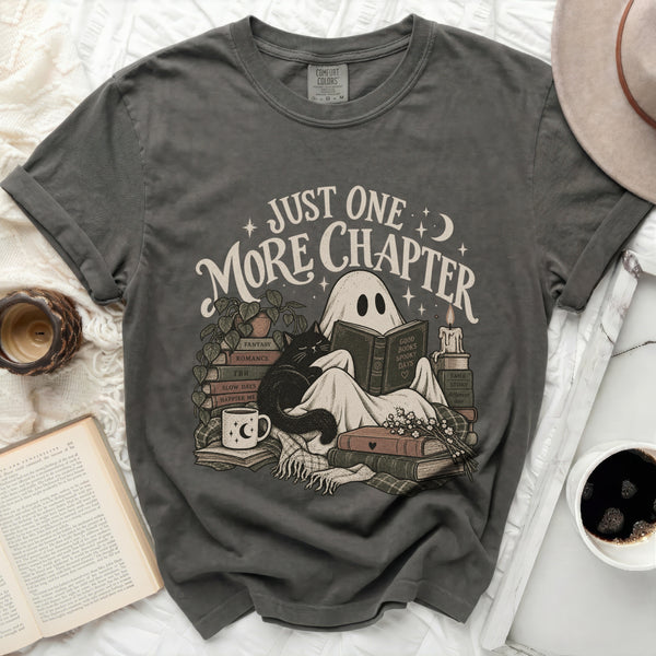 Sleepy One More Chapter Tee in Pepper