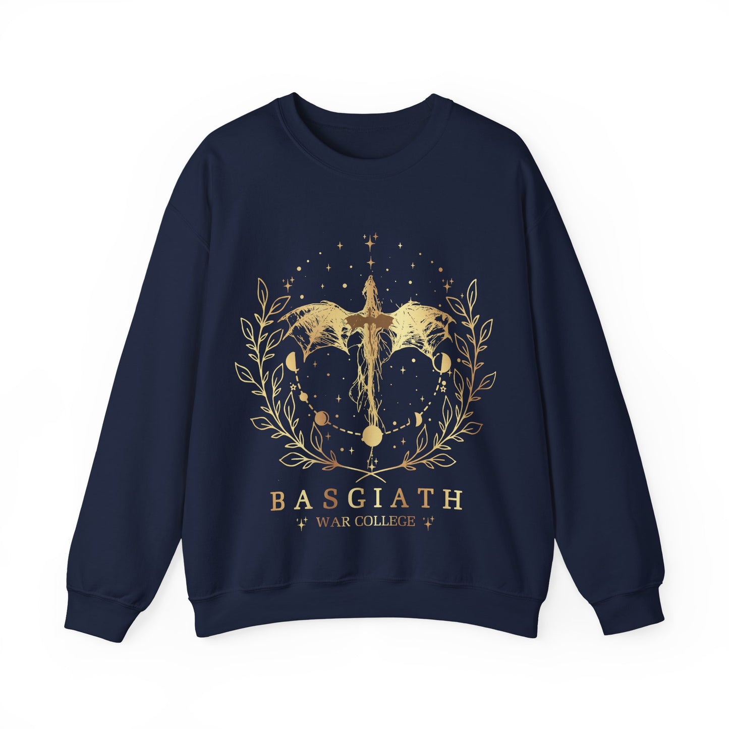 Fourth Wing "Basgiath War College" Dragon Sweatshirt - MagicMerchEmporium