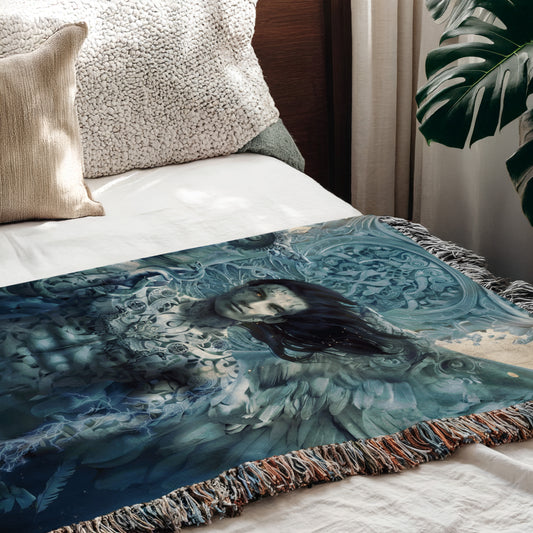 House of Sky and Breath Woven Blanket