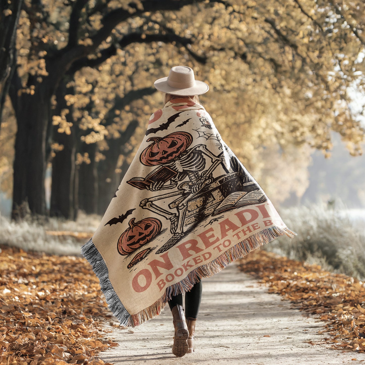 Dead Set on Reading Blanket