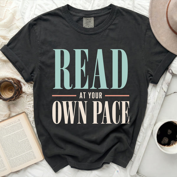 Own Pace Tee in Black