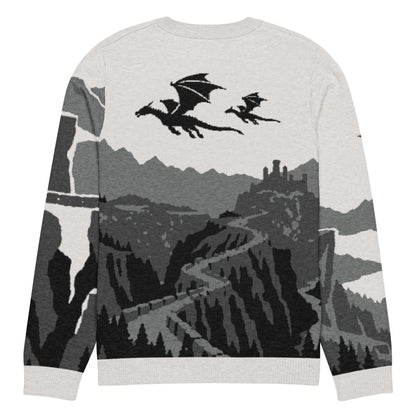 The Parapet knitted sweater, flat back
