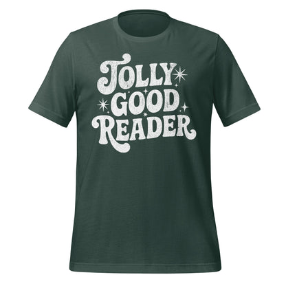 Jolly Good Reader Statement Graphic Tee product