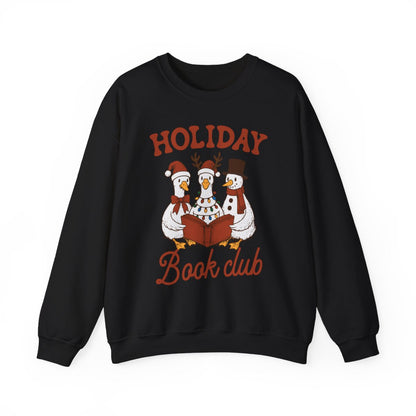 Festive Holiday Book Club Sweatshirt For Every Occasion