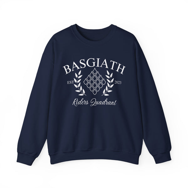 Basgiath Riders Quadrant Sweatshirt in Navy