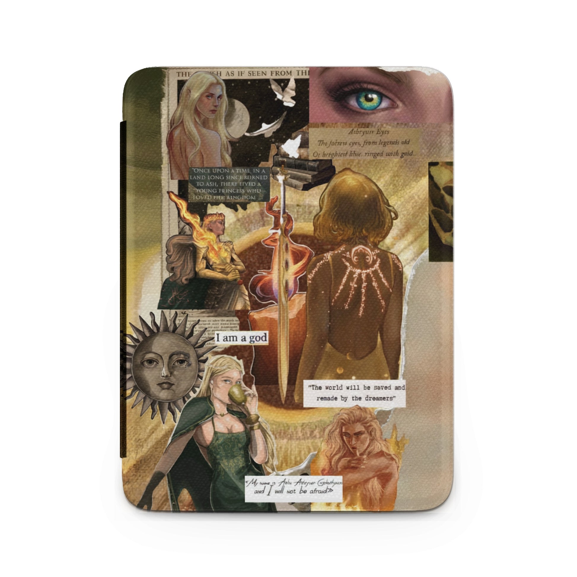Aelin Galathynius Fantasy Bookish Collage Art product type