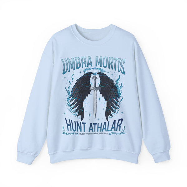 Umbra Mortis Sweatshirt in Light Blue