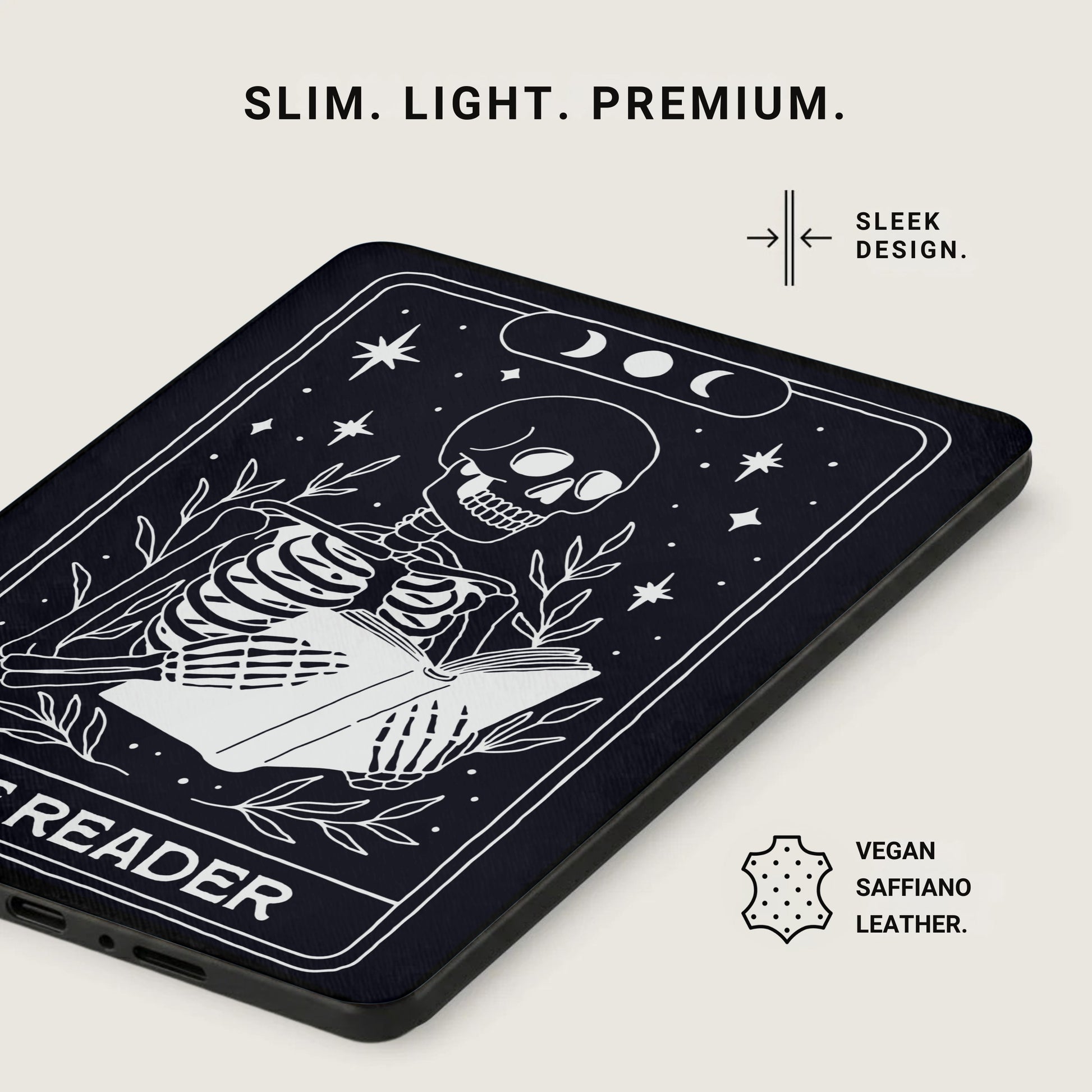 SLIM LIGHT PREMIUM SLEEK DESIGN SKELETON READER product type