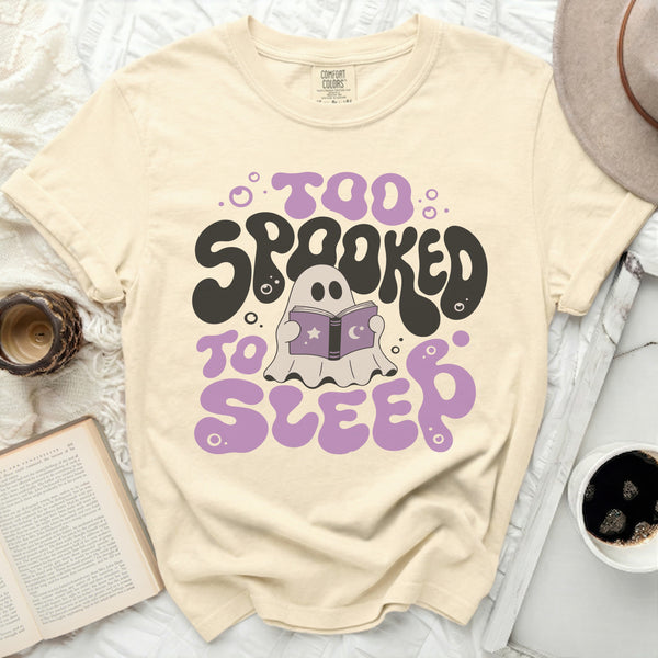 Too Spooked Tee in Ivory