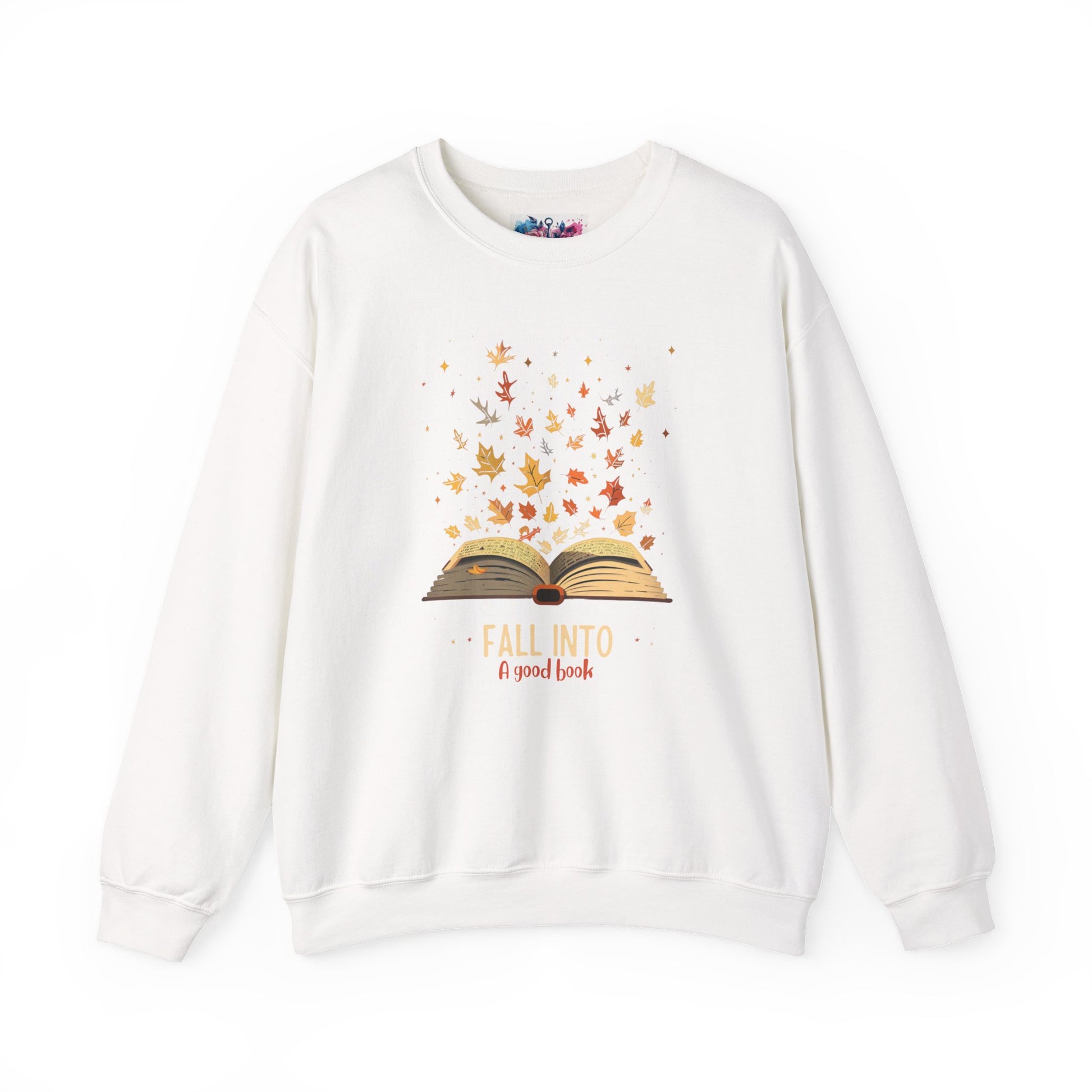 Fall Into A Good Book Sweatshirt - MagicMerchEmporium