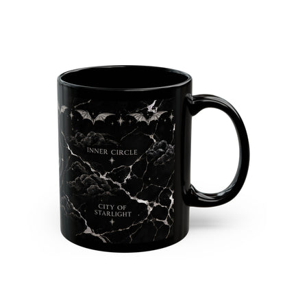 Velaris Black & Silver Mug