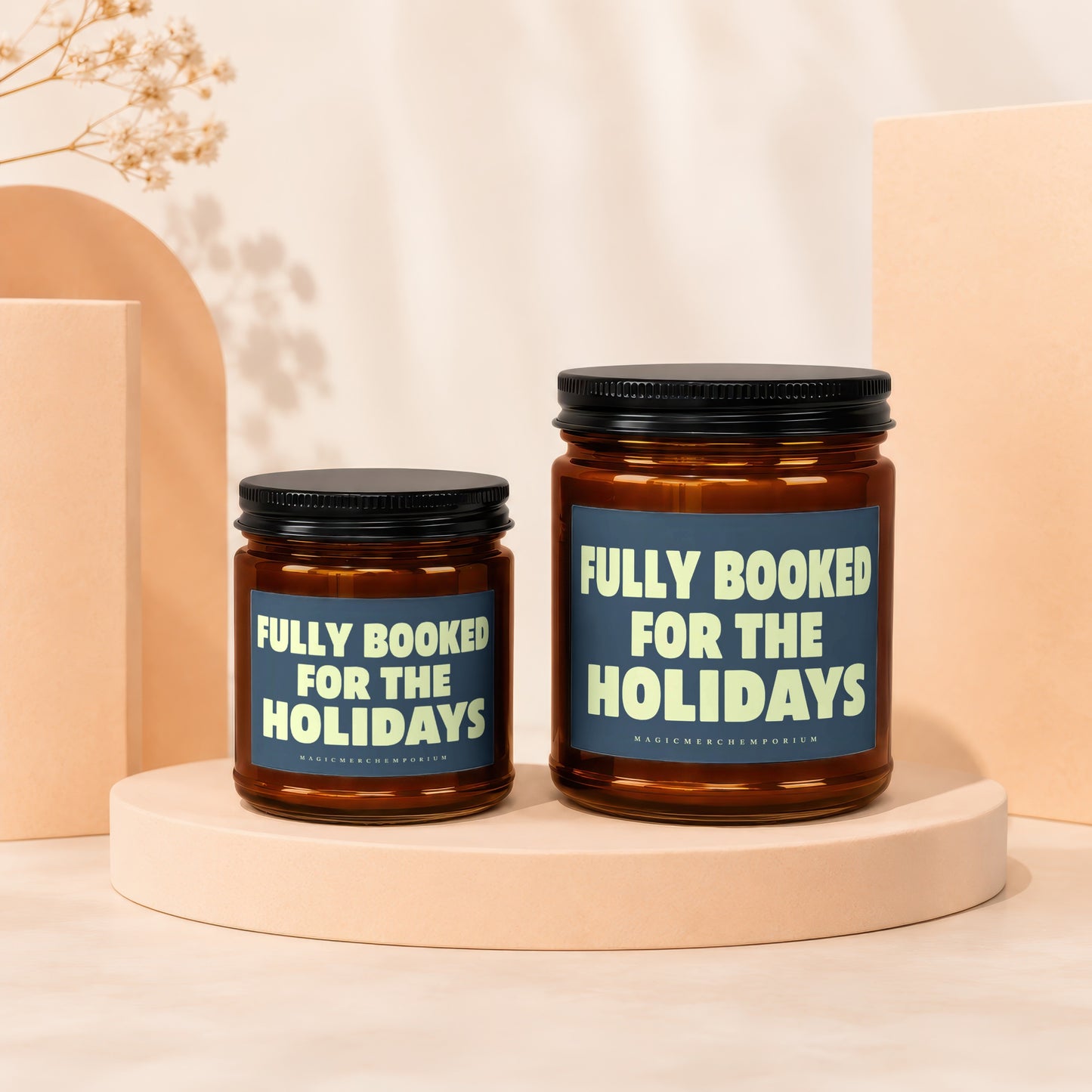 Fully Booked Candle