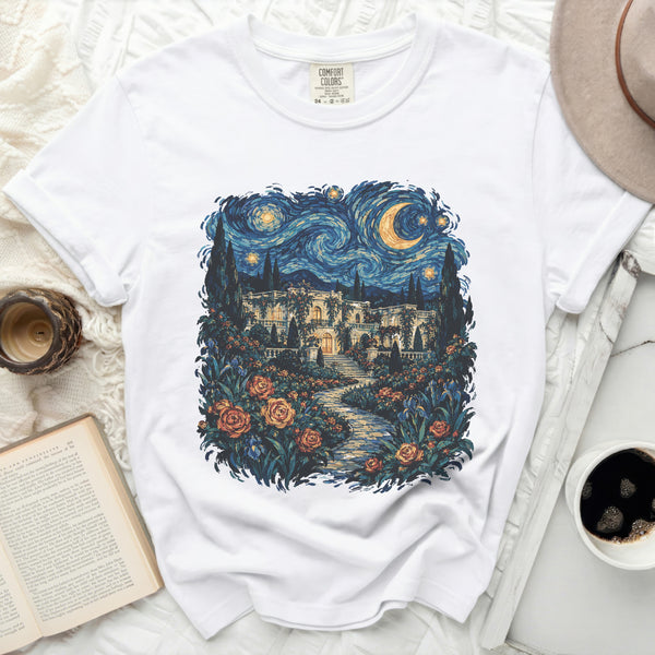 Spring Court Tee in White