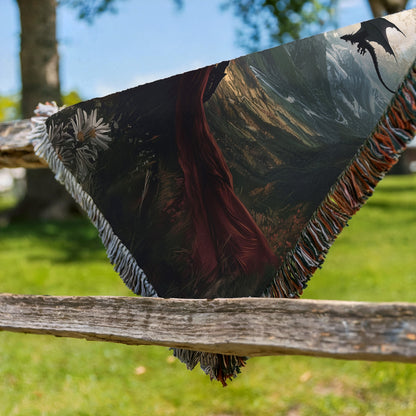 Abraxos & Manon Inspired Bookish Blanket