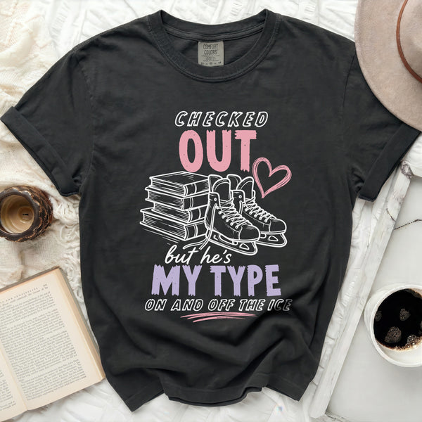 My Type On & Off The Ice Tee in Black