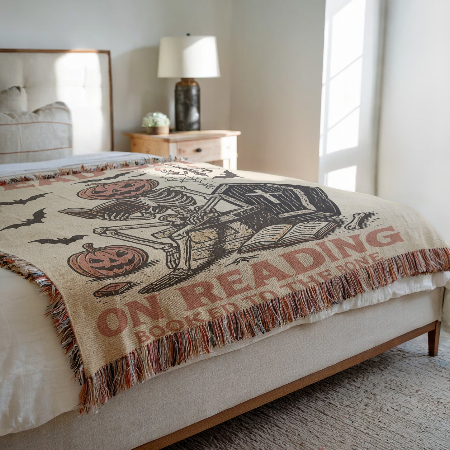 Dead Set on Reading Blanket