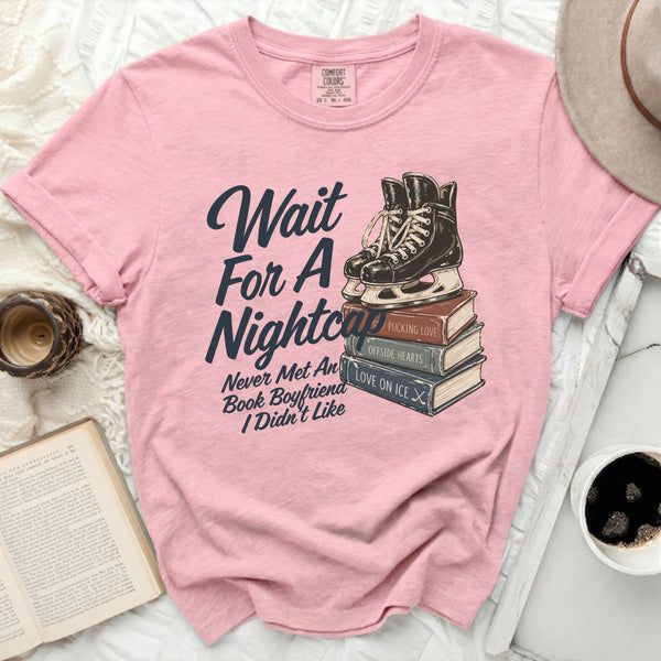 Hockey Nightcap Romance Tee in Blossom