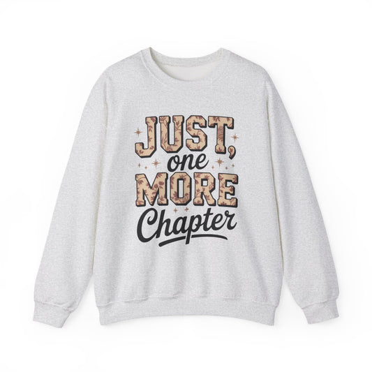Just One More Chapter Printed Sweatshirt