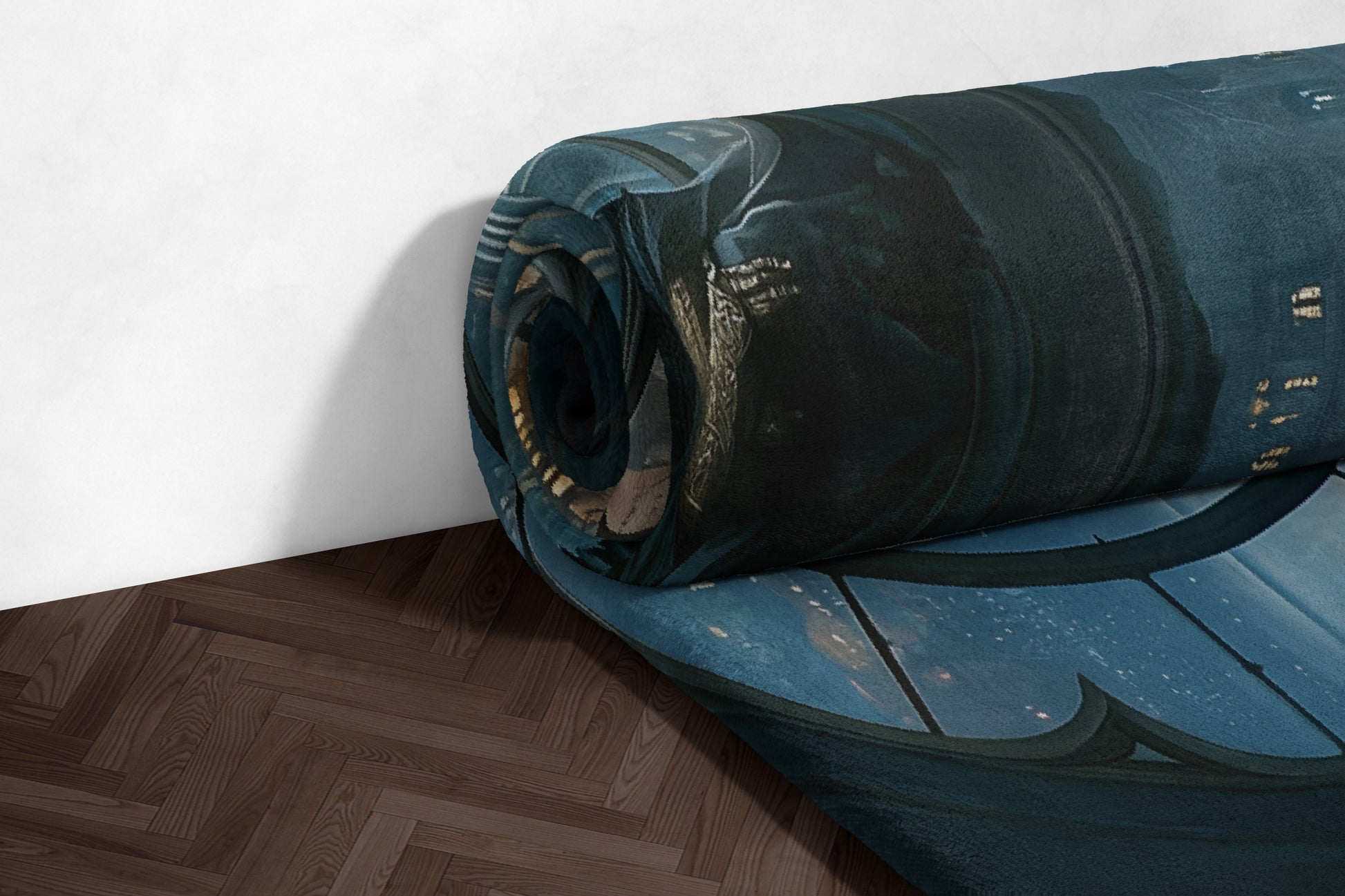 Enchanting Night Sky in Motion Design Wallpaper Product