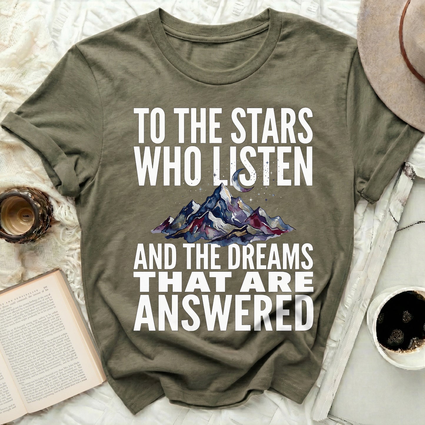 TO THE STARS WHO LISTEN AND THE DREAMS THAT ARE ANSWERED product type