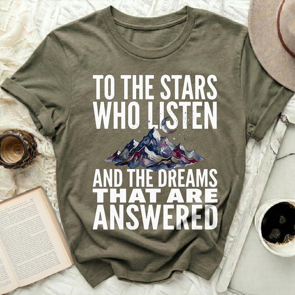 Night Court Statement Tee in Military Green