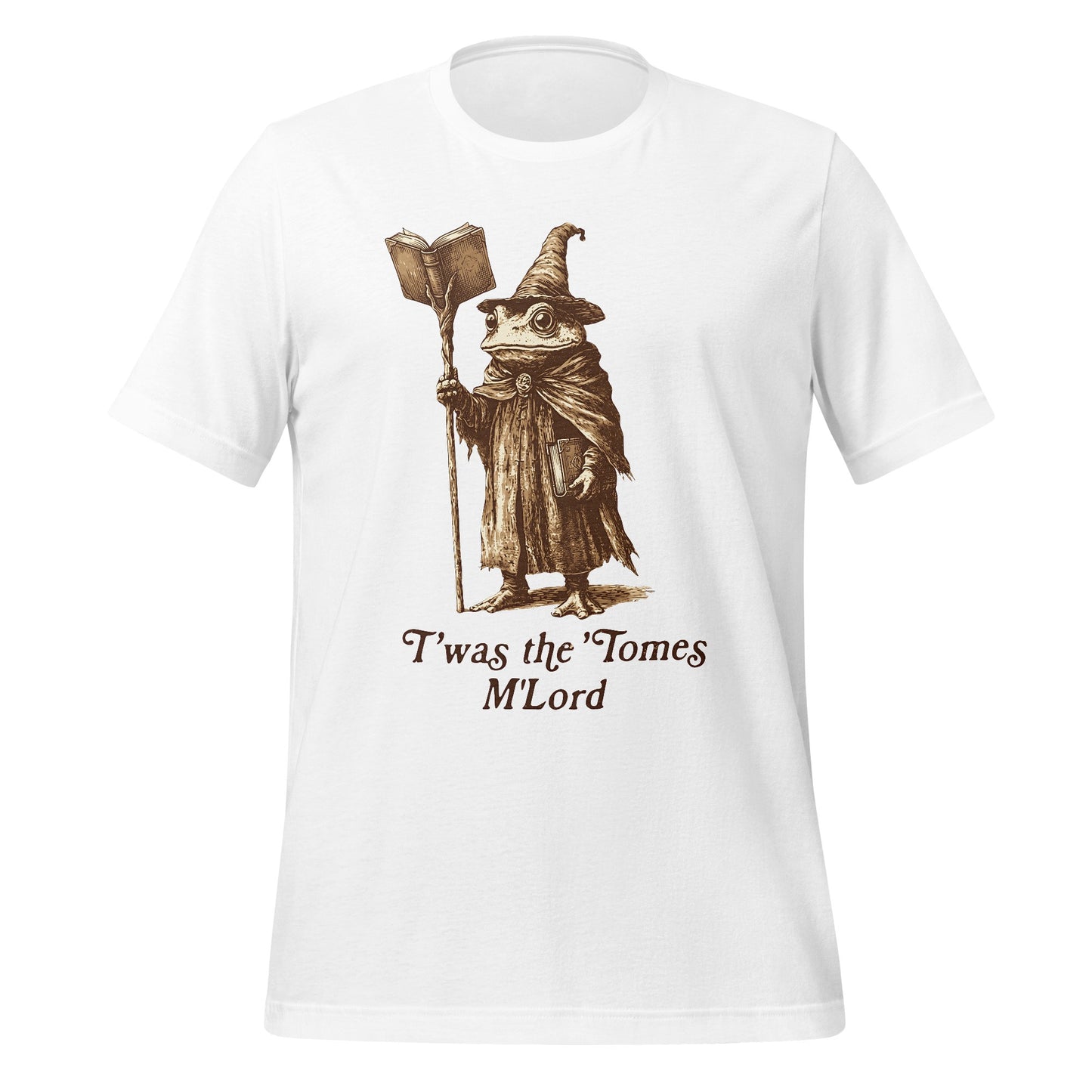 T'was the Tomes M'Lord Vintage Style Graphic T-Shirt