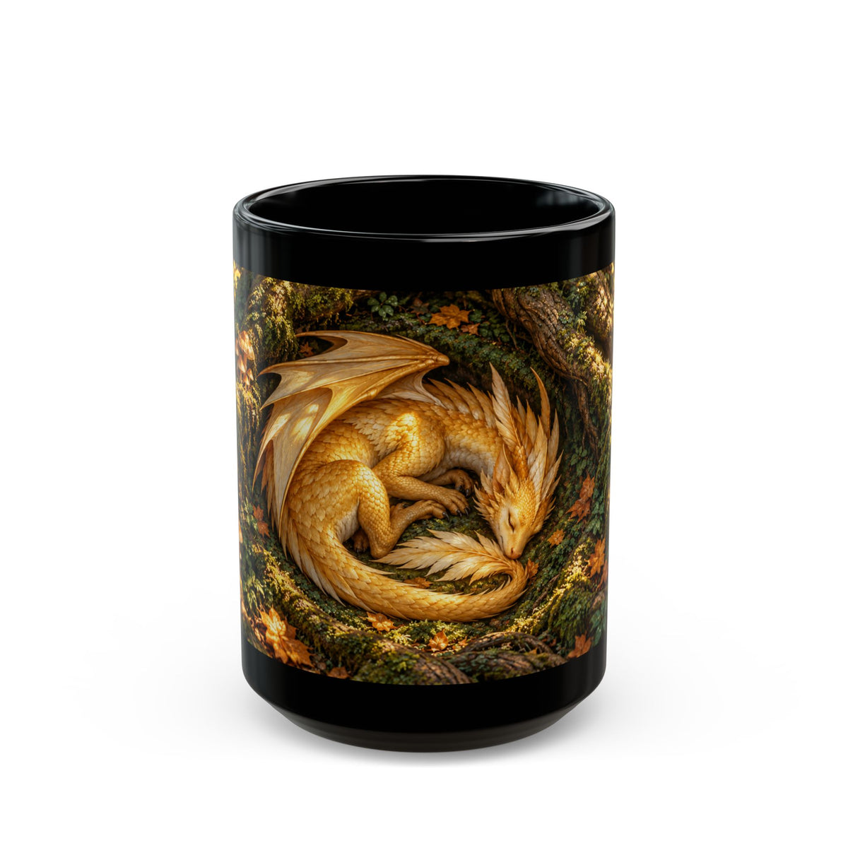 Golden Dragon Mug