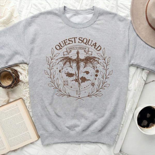 Ridoc Quest Sweatshirt in Sport Grey