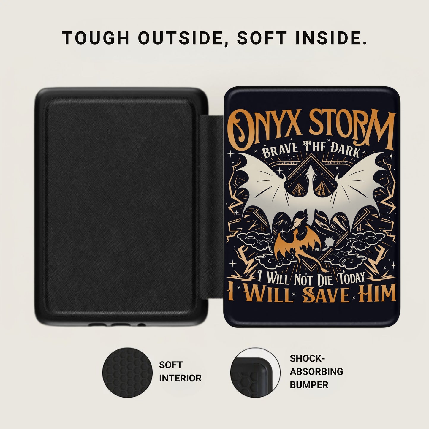 Onyx Storm Brave The Dark Shock Absorbing Bumper product type